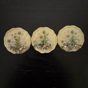 Lucite Sea Themed Coasters